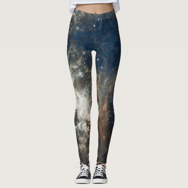 Leggings célestes de Nebula indigo (Devant)