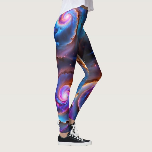 Leggings "Celestium" - Nebula et Galaxies (Droite)