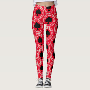 Leggings Cercle Heart Black Spades Thunder_Cove 