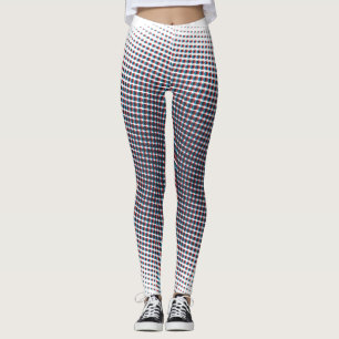 Leggings Cercle pulsif demi-ton Abstrait