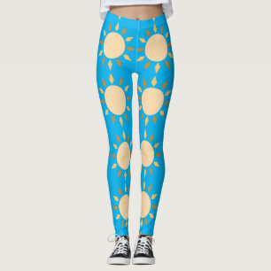Leggings Cercle solaire géométrique Thunder_Cove 