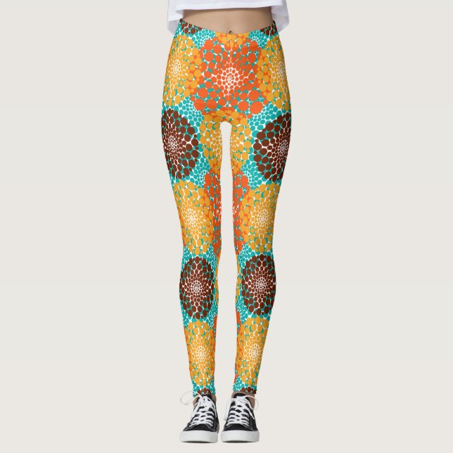 Leggings Cercles localisés (Devant)