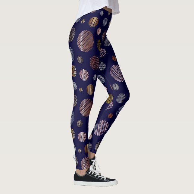 Leggings Cercles métalliques (Droite)