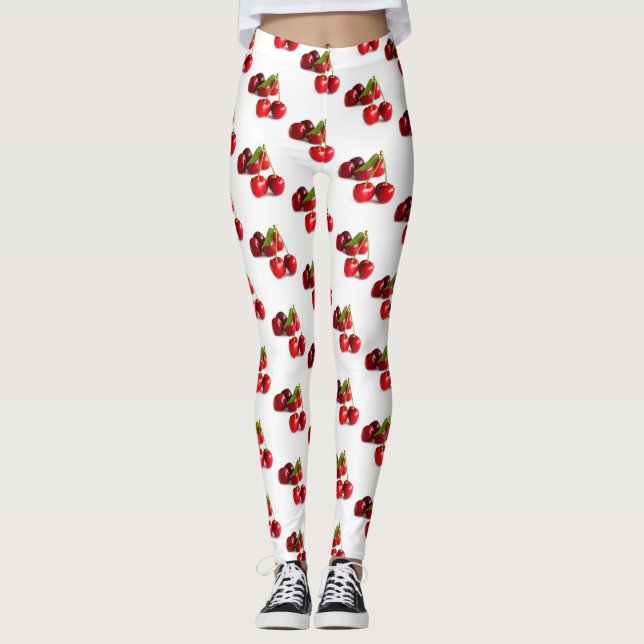 Leggings Cerise douce (Devant)