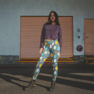 Leggings cerises colorées