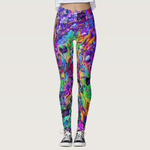 Leggings C'est juste Graffiti 4 par CBDOilPrincess