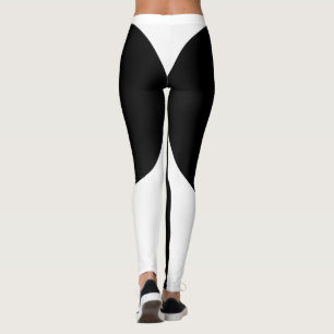 LEGGINGS C'EST NOIR, C'EST BLANC.