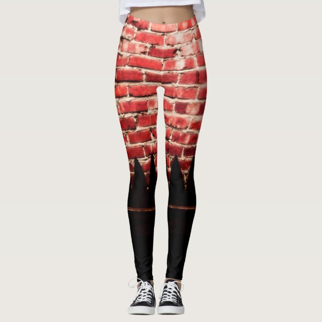 Leggings C'est une maison de briques (Devant)