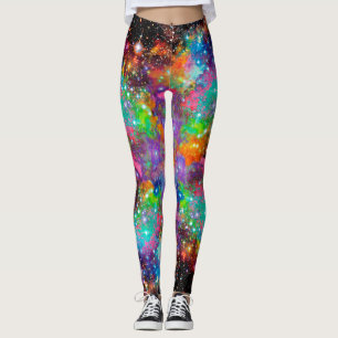 Leggings Champ étoile d'incandescence partout sur les Leggi