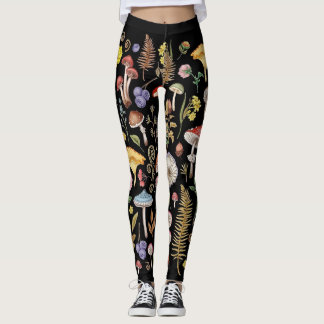 Leggings Champignons, Champignons magiques, Champignons de 