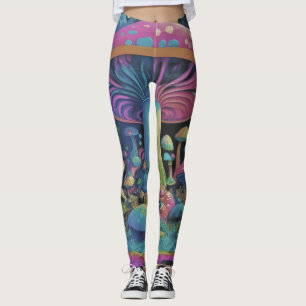 Leggings Champignons magiques Super colorés