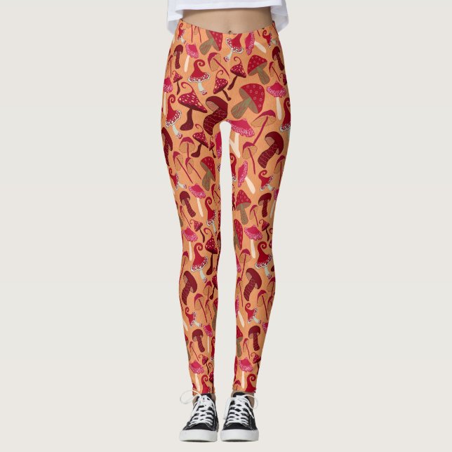 Leggings Champignons mignons (Devant)