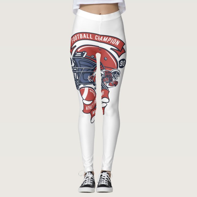 Leggings Championnat de football (Devant)