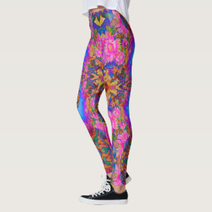 Leggings champs de tournesol pour toujours - rose