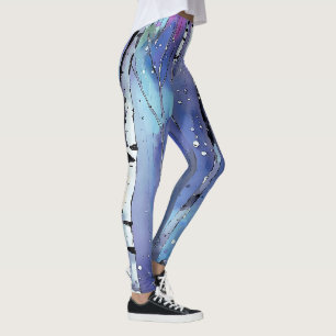 Leggings Chant d'hiver dans les Bois de Birch