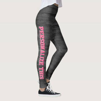 Leggings Charbon Rose