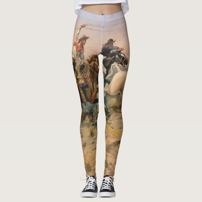 Leggings Charles Marion Russell - Herd Quit (Devant)