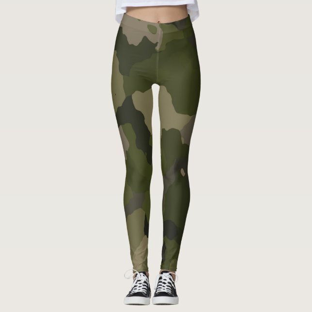 Leggings Chasse Camo (Devant)