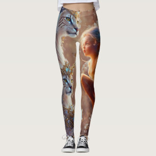 Leggings Chat à bijoux