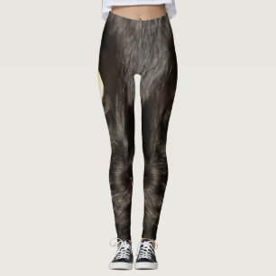 Leggings Chat Noir Gorgeous Artistique Portrait pour animal