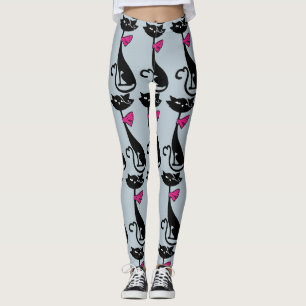 LEGGINGS CHAT NOIR RETRO LEGINGS
