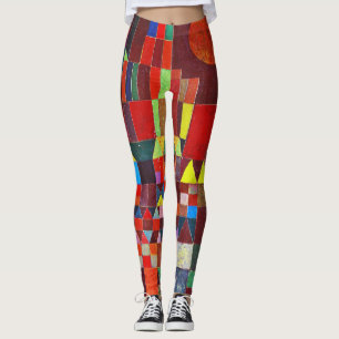 Leggings Château et Soleil, Paul Klee