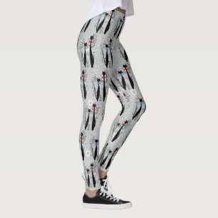 Leggings Chats Cool modernes de l'ère rétro atomique du m