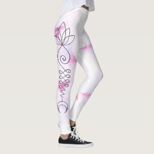 Leggings Chemin de Lotus de lune de nirvana de *~* à