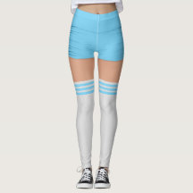 Chemins de genou bleu Nom Roller Derby