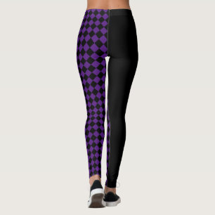 Leggings Chèques / Noir