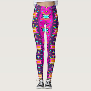 Leggings Cherokee Motif