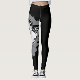 Leggings Cheval de Meridies - remous gris