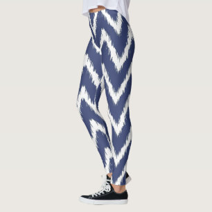 Leggings Chevrons de la Maisonnette Sudiste Myrtille