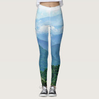 Chic Blue Ridge Mountains Photographie Style Yoga