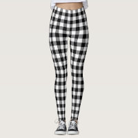 Chic Carreau Gingham Noir Et Blanc À Carreaux