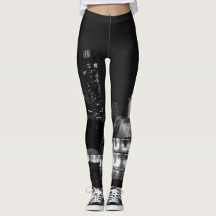 Leggings Chicago Grant Park Échelle de gris