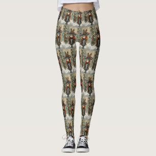 Leggings Chien belge Malinoi équitation moto Noël
