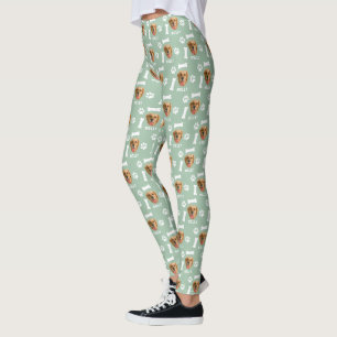 Leggings Chien customisé animal de compagnie photo et nom S