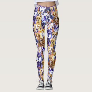 Leggings Chien, guêtres de chien et de chiens