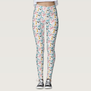 Leggings Chiens et chats vivant ensemble...hystérie collect