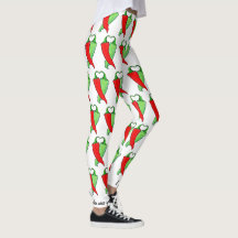 Chili rouge ou verte Personnalisez les mignonnes f