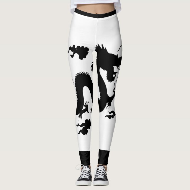 Leggings CHINESE-DRACHE (Vorderseite)