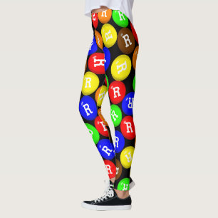 Leggings Chocolats Sucrerie-enduits d'amusement et de
