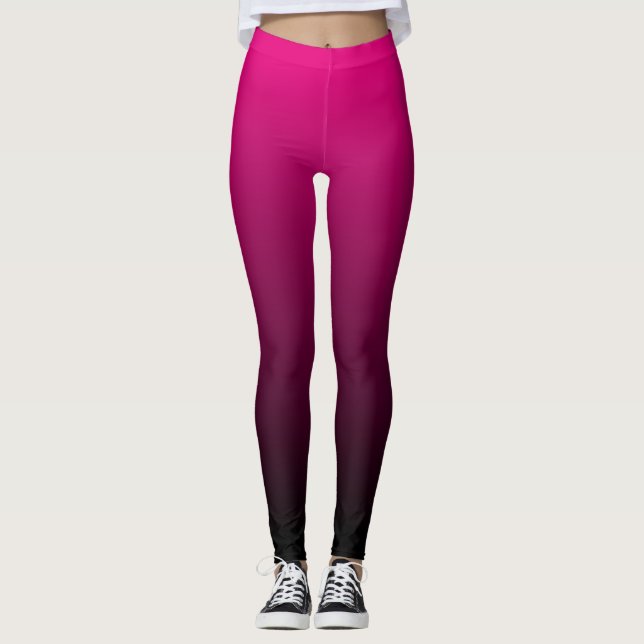 Leggings Choisir une couleur noire Ombre (Devant)