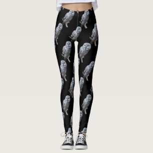 Leggings Chouette grise