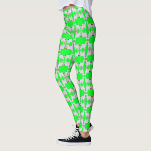 Leggings Christmas Cute Alpaca Feliz Navidad