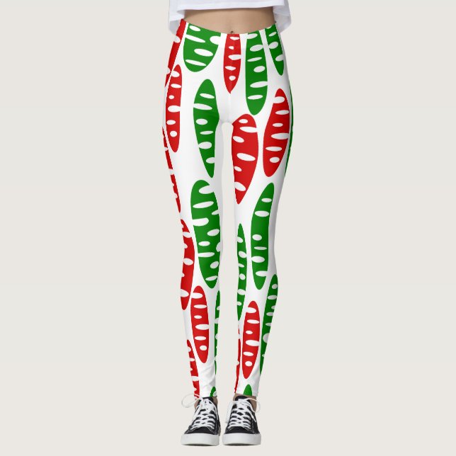 Leggings Christmas Holey Ovals (Devant)