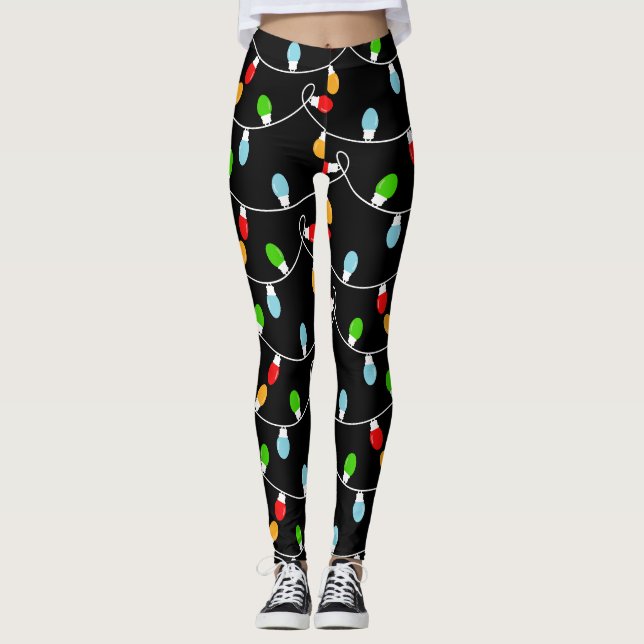 Leggings Christmas Night Lights (Devant)