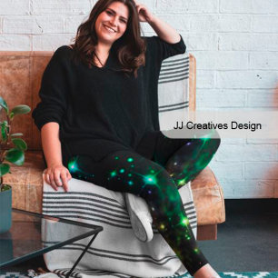 Leggings Ciel de nuit Art céleste et étoiles