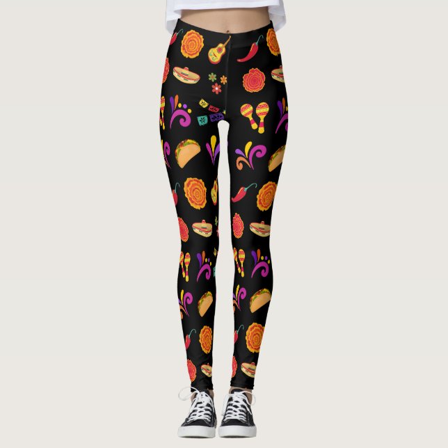 Leggings Cinco de Mayo  (Devant)